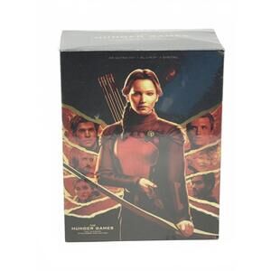 Hunger Games Complete 4-Film Steelbook Collection 4K UHD Blu-ray Digital NEW